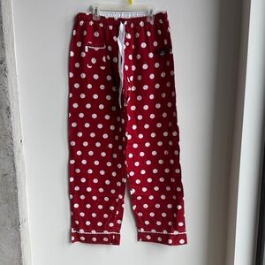 Boxercraft Red and White Polka Dot Pajama Pants Size M